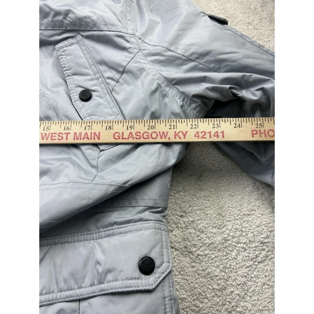 Madden Girl Removable Faux Fur Parka XL Gray Heavy Winter Coat Gorpcore Snow